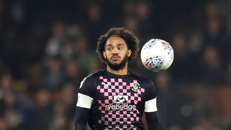 Luton midfielder Izzy Brown