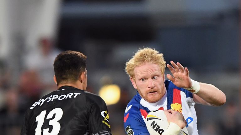 James Graham tries to get some go forward for the Lions