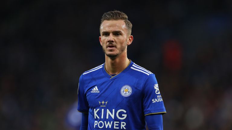 Maddison scored Leicester's second against Arsenal