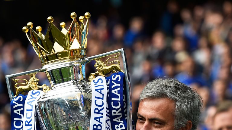 Mourinho ganó tres títulos de la Premier League en Chelsea