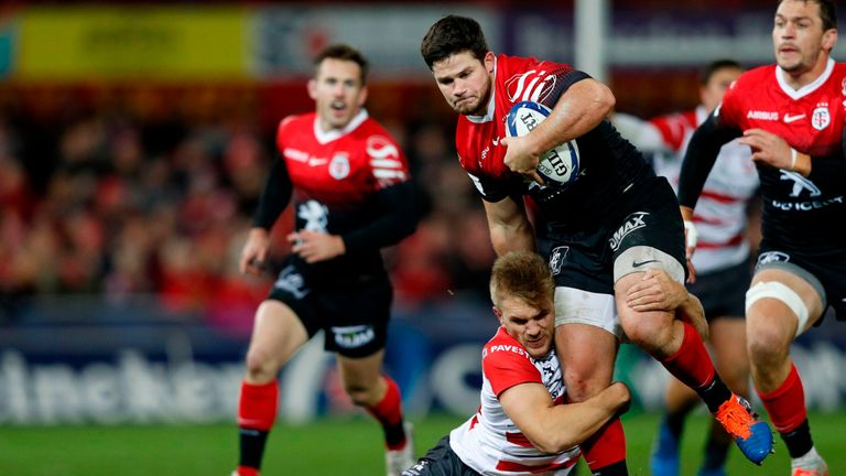 Julien Marchand on the charge for Toulouse