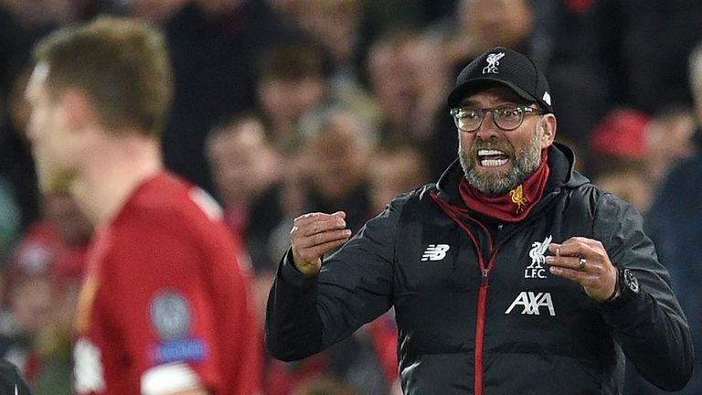 El Liverpool de Jurgen Klopp tiene un calendario difícil en diciembre