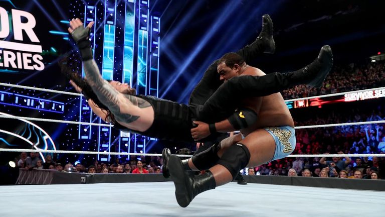 La estrella de NXT, Keith Lee, recibió un papel clave en Survivor Series, luciendo fuerte y fijando a Seth Rollins en el combate de eliminación masculina