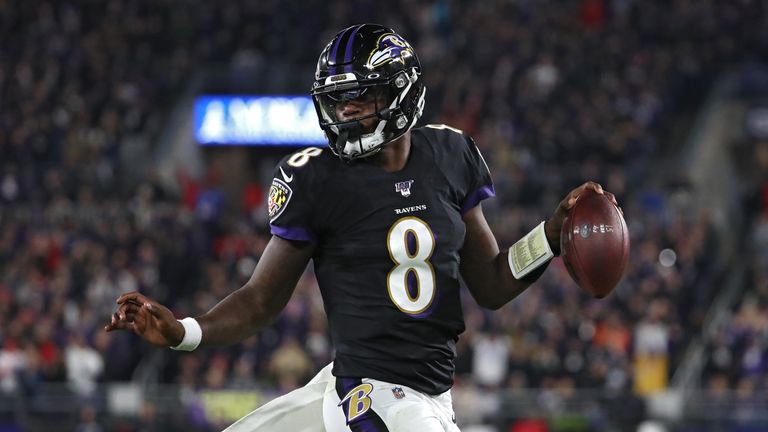 Lamar Jackson está haciendo su caso de MVP cuando los Ravens impresionaron