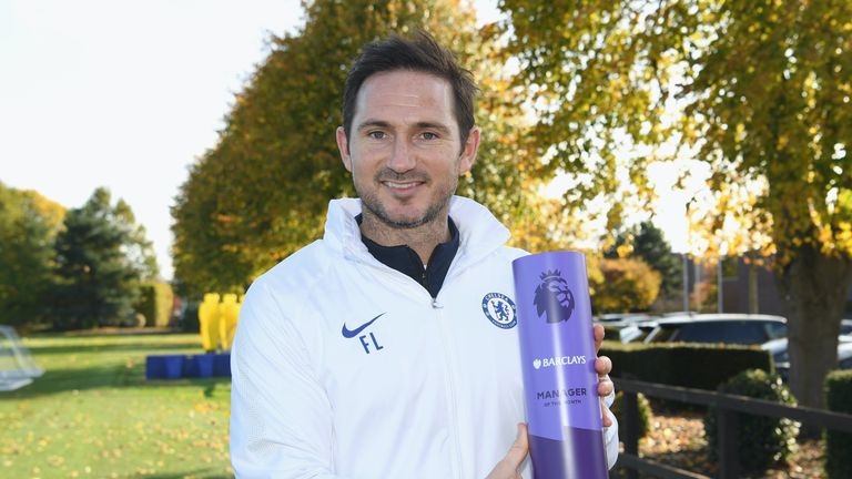 Chelsea under Frank Lampard won all three league matches in October. Picture credit: @ChelseaFC