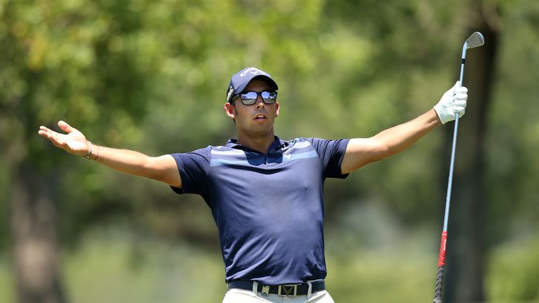 Pablo Larrazabal lidera en Sudáfrica