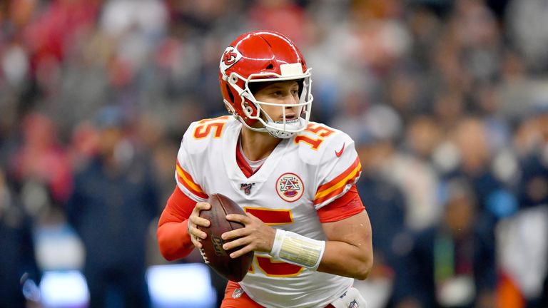 Kansas City Chiefs quarterback Patrick Mahomes has not matched last season's MVP campaign - but that is partly due to an injury