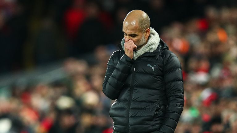 City's defeat to Liverpool saw them drop to fourth in the table