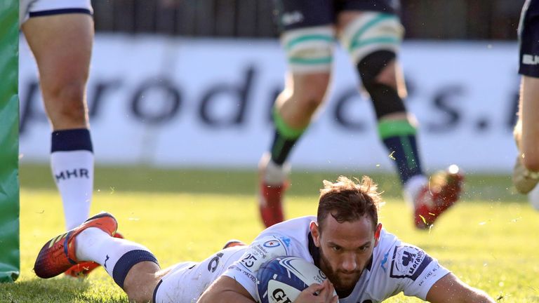 Aaron Cruden scored the opening try