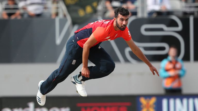 Saqib Mahmood played three T20Is in New Zealand before Christmas