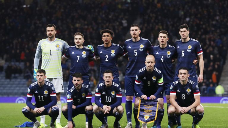 Escocia finalizó tercero en el Grupo 2020 de la Eurocopa I, detrás de Bélgica y Rusia