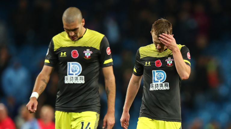 Southampton quedó aplastado por el regreso tardío de la Ciudad en el Etihad