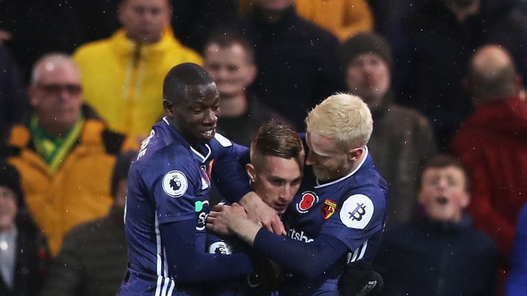 Gerard Deulofeu opened the scoring for Watford