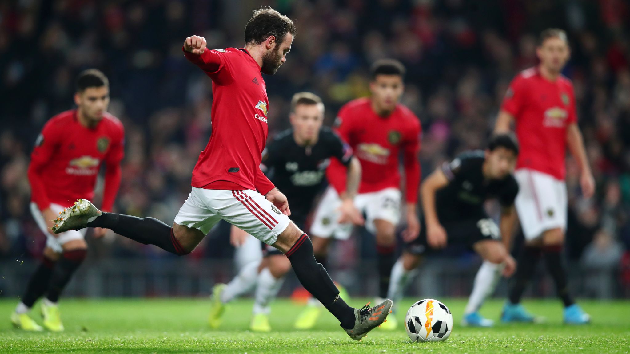 Manchester United 4 0 Az Alkmaar Second Half United Blitz Seals