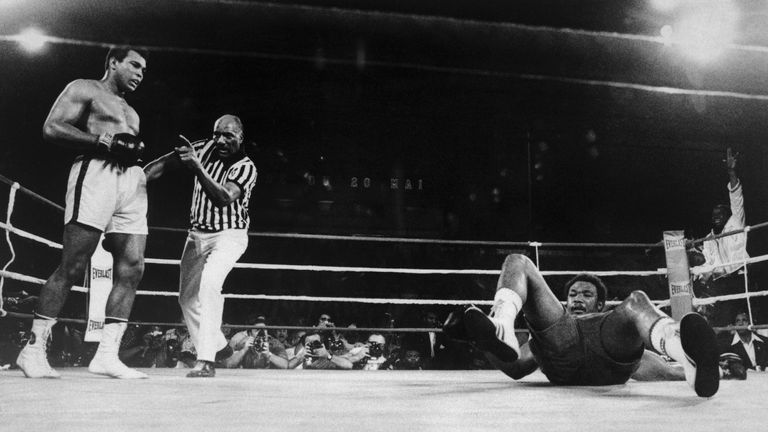 Ali venció a Foreman en Rumble in the Jungle