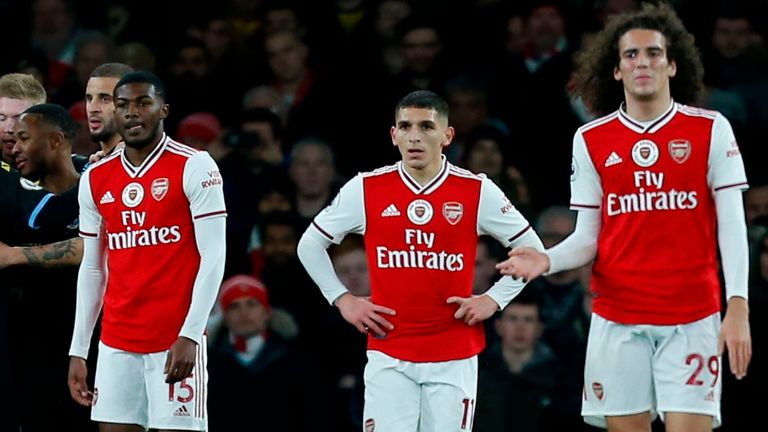 Arsenal are currently 10th in the Premier League