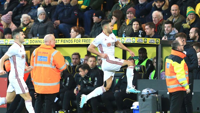 George Baldock's superb second-half strike secured the three points for Sheffield United