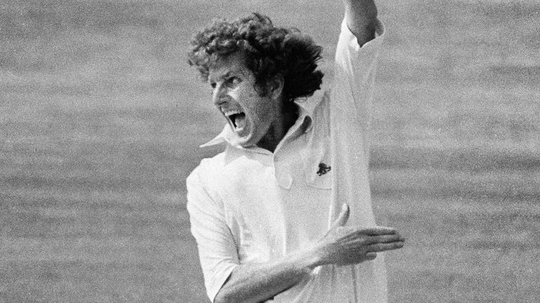Bob Willis se llevó 325 wickets para Inglaterra en 90 partidos de prueba