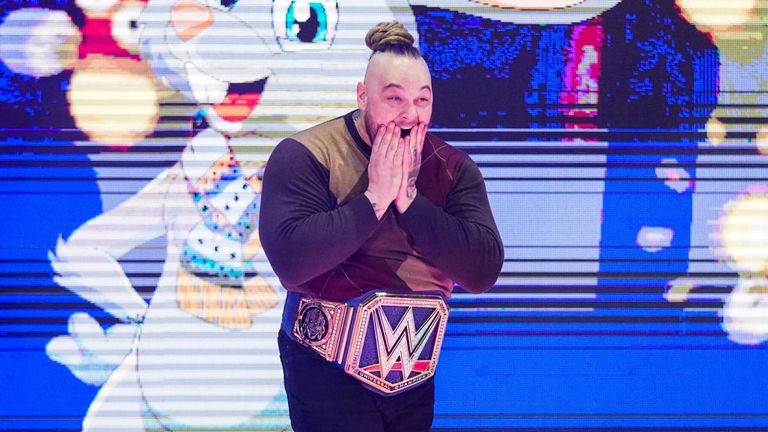 Bray Wyatt came out to the Firefly Fun House music with a much-changed outlook to his usual Fiend persona