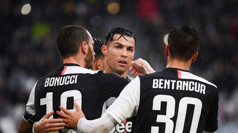 Ronaldo nets first Juve goal since October in win - Seria A ...