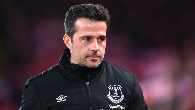 Marco Silva fue despedido por Everton el jueves después de la derrota en el derbi de Merseyside