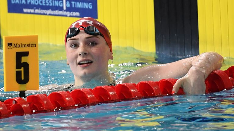 GB swimmer and Sky Sports Scholar Freya Anderson is keeping her 'eyes on the prize' with Tokyo 2020 just six months away