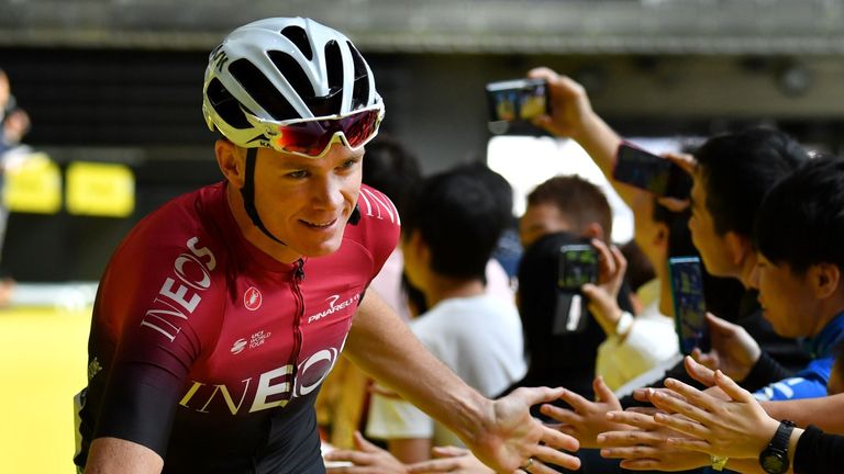 Froome missed the 2019 Tour de France after suffering career-threatening injuries in June.