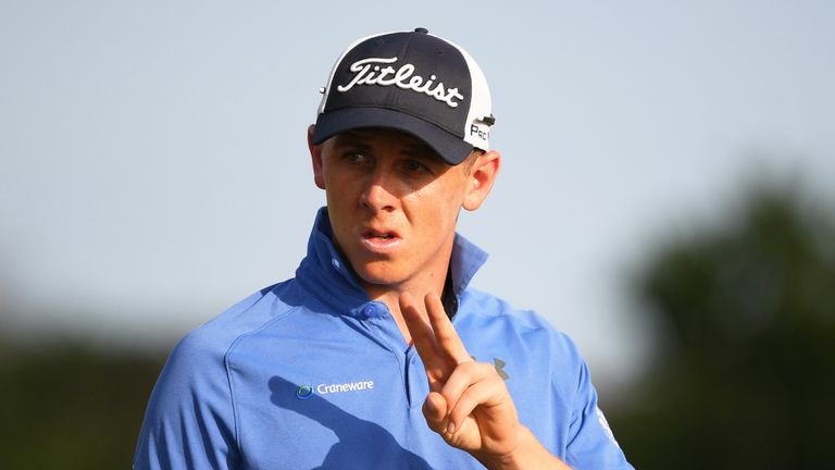 Forrest birdied his first three holes and went on to fire a 66