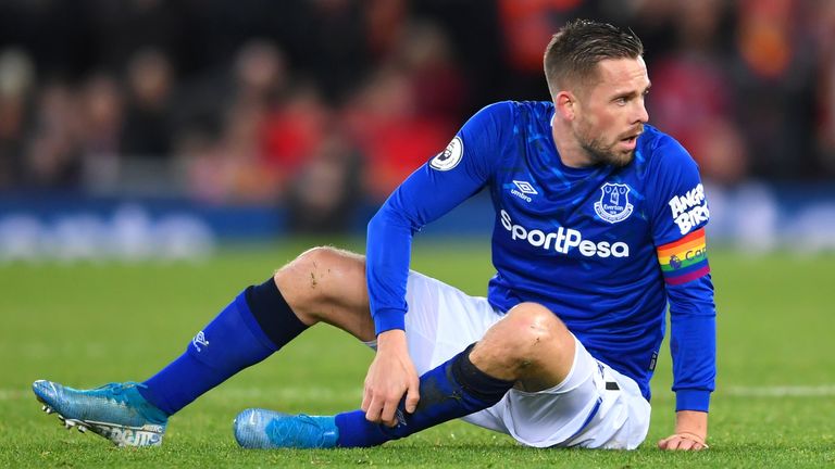 Gylfi Sigurdsson ha marcado solo un gol en la Premier League esta temporada