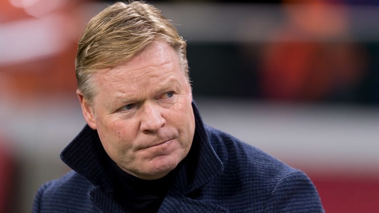 Ronald Koeman is the preferred choice of president Josep Maria Bartomeu