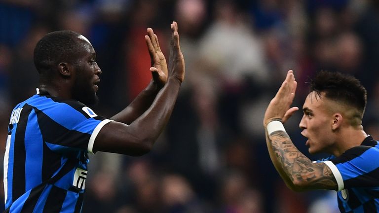 Lukaku and Martinez have 24 goals between them across all competitions this season