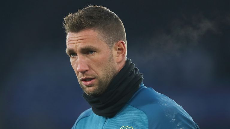 Maarten Stekelenburg no ha jugado para el Everton desde 2018