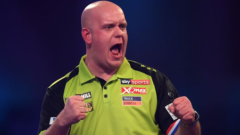 Michael van Gerwen demostró ser demasiado bueno para que Nathan Aspinall alcanzara su quinta final del Campeonato Mundial de Dardos