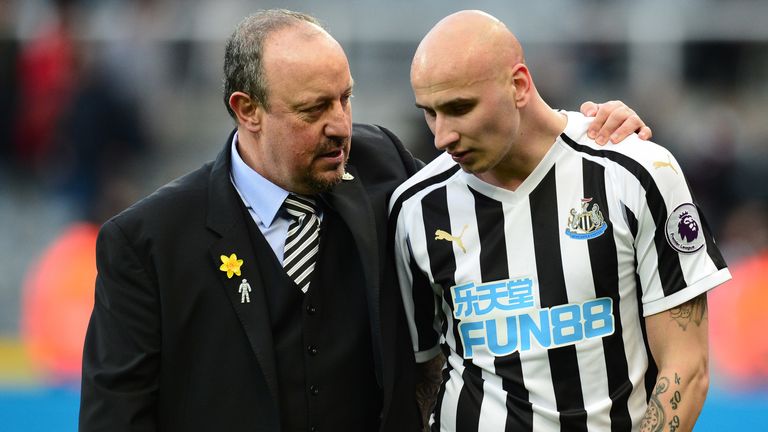 Benitez will discuss the fallout from his summer exit from Newcastle on MNF