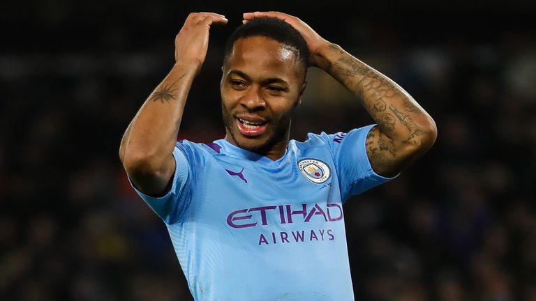 Raheem Sterling había marcado 20 goles en diciembre, pero no volvió a marcar antes de que se detuviera el fútbol debido al coronavirus.