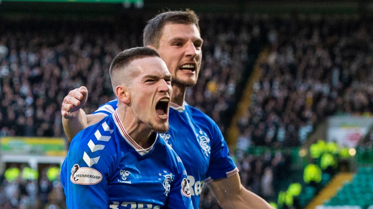 Ryan Kent scored the opener for Rangers