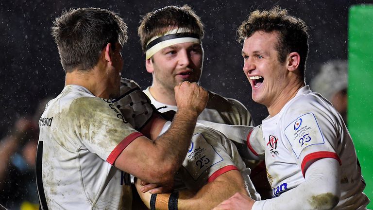  Ulster picked up a second away win in Champions Cup Pool 3, and crucial bonus-point success at the Stoop on Friday