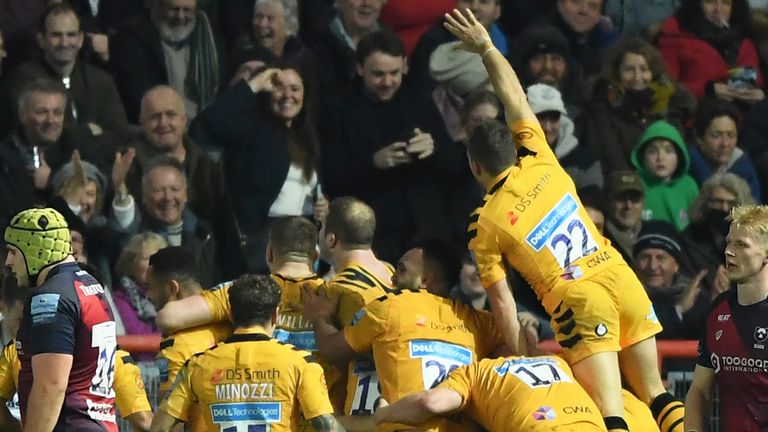 Wasps stole a Premiership win away to Bristol in the final minute on Friday
