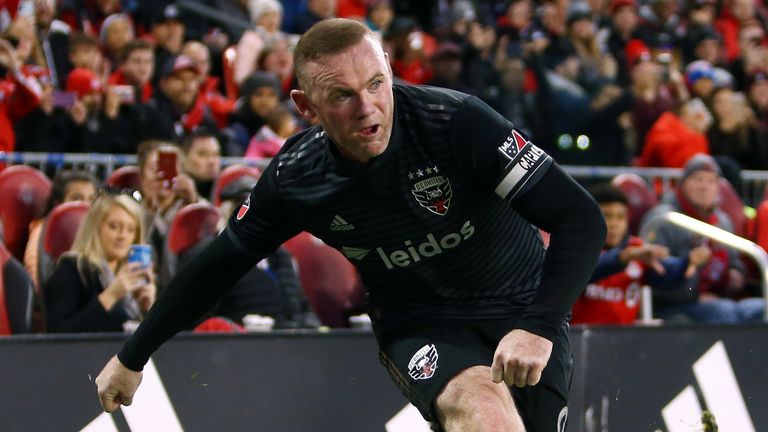 Rooney spent the last two seasons playing for MLS outfit DC United