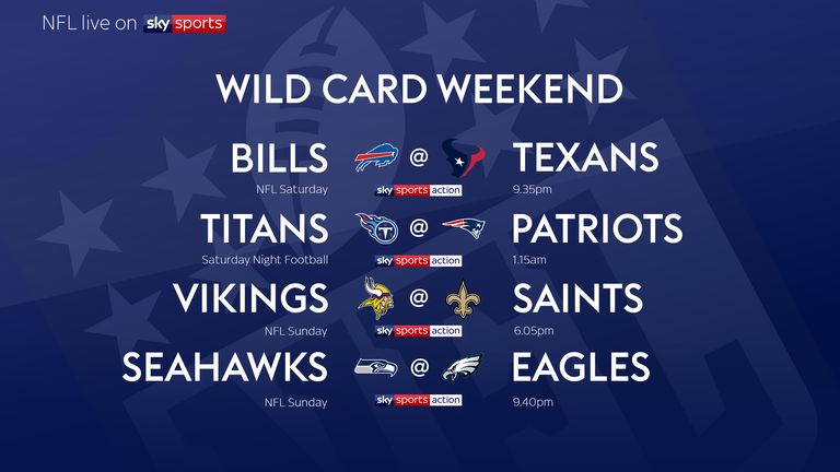 NFL playoffs: Come-from-behind drama and schedule for next weekend