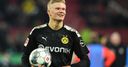 Haaland scores 20-minute hat-trick on Dortmund debut