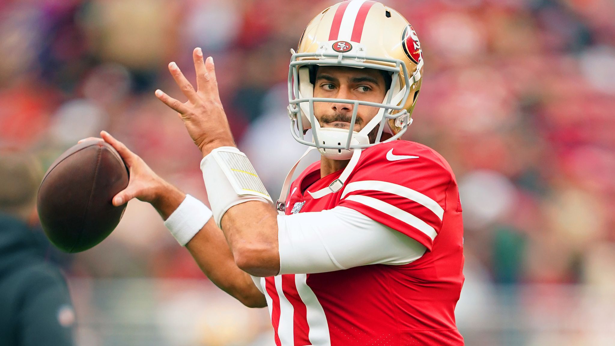 Thompson: The complete picture of Jimmy Garoppolo on display in 49ers'  thriller - The Athletic