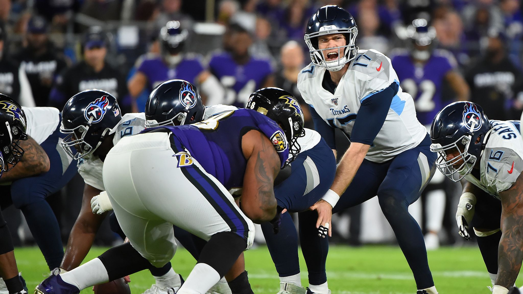 Tennessee Titans v Baltimore Ravens - World Choice Sports