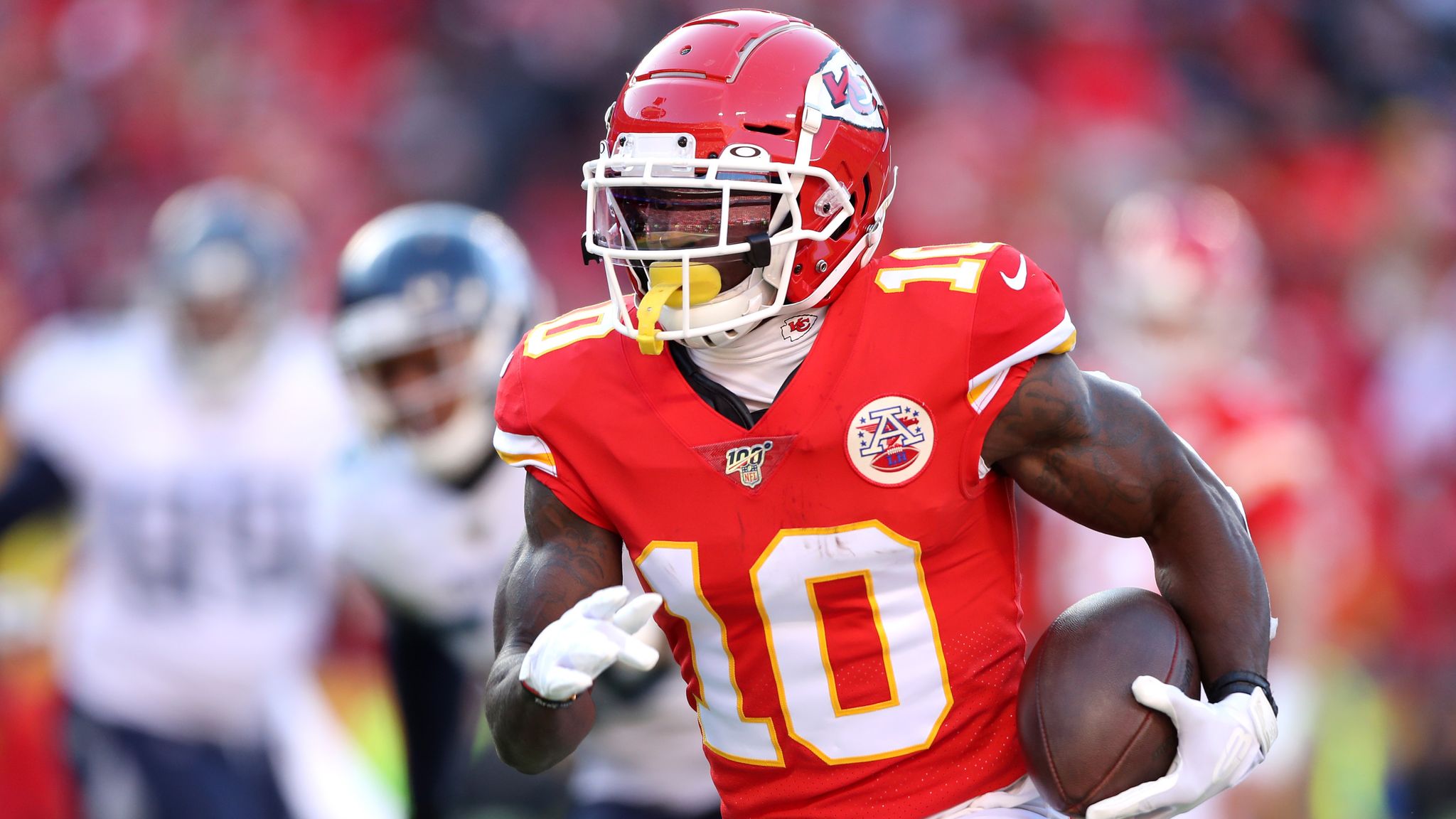 AFC championship game: Tennessee Titans 24-35 Kansas City Chiefs – as it  happened, NFL