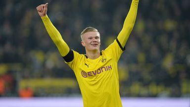Erling Haaland continued his remarkable start at Borussia Dortmund