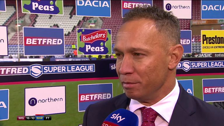 Adrian Lam said Wigan's game against Warrington on the opening night of the Super League season had a 'semi-final feel' to it.