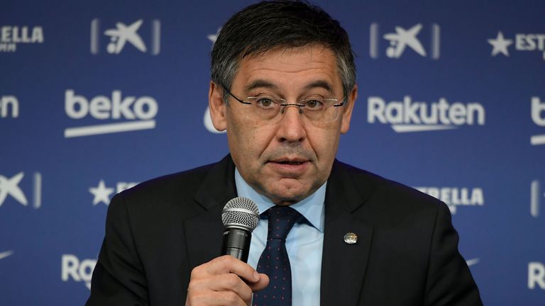 Josep Maria Bartomeu ha sido presidente de Barcelona desde 2014