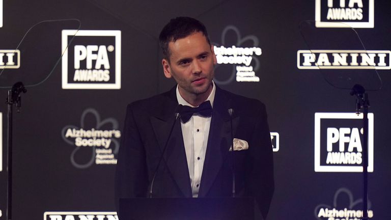 PFA chairman Ben Purkiss