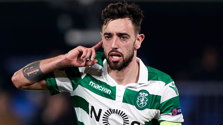 Bruno Fernandes está a punto de completar un traslado a Old Trafford