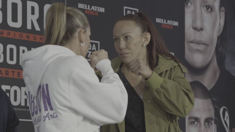 Cris Cyborg will take on Julia Budd for the Bellator women's featherweight championship, an opportunity she's grateful for 